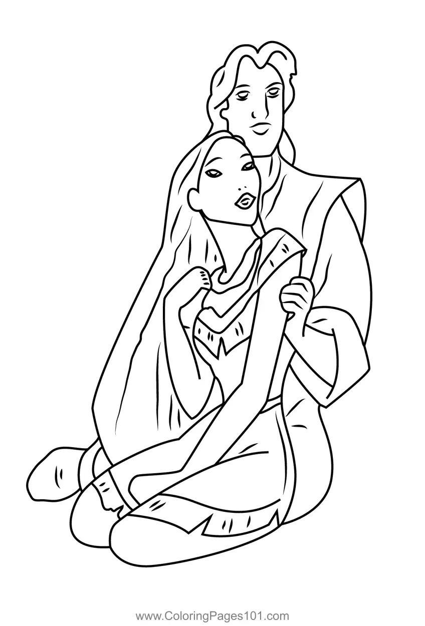 Pocahontas Coloring Pages 11