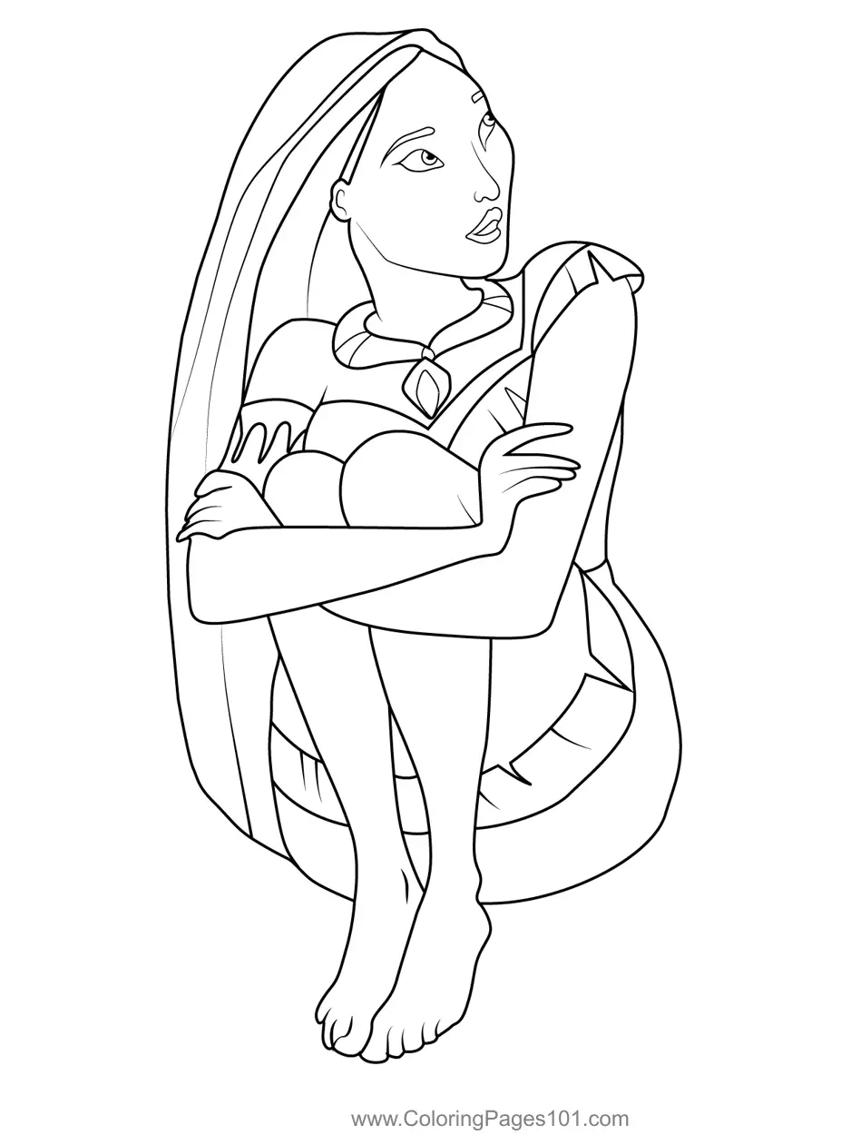 Pocahontas Coloring Pages 18