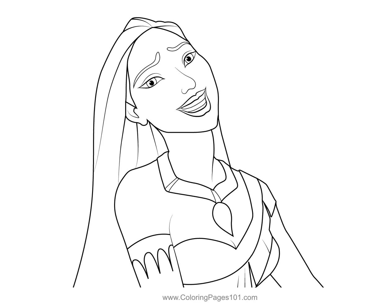 Pocahontas Coloring Pages 22