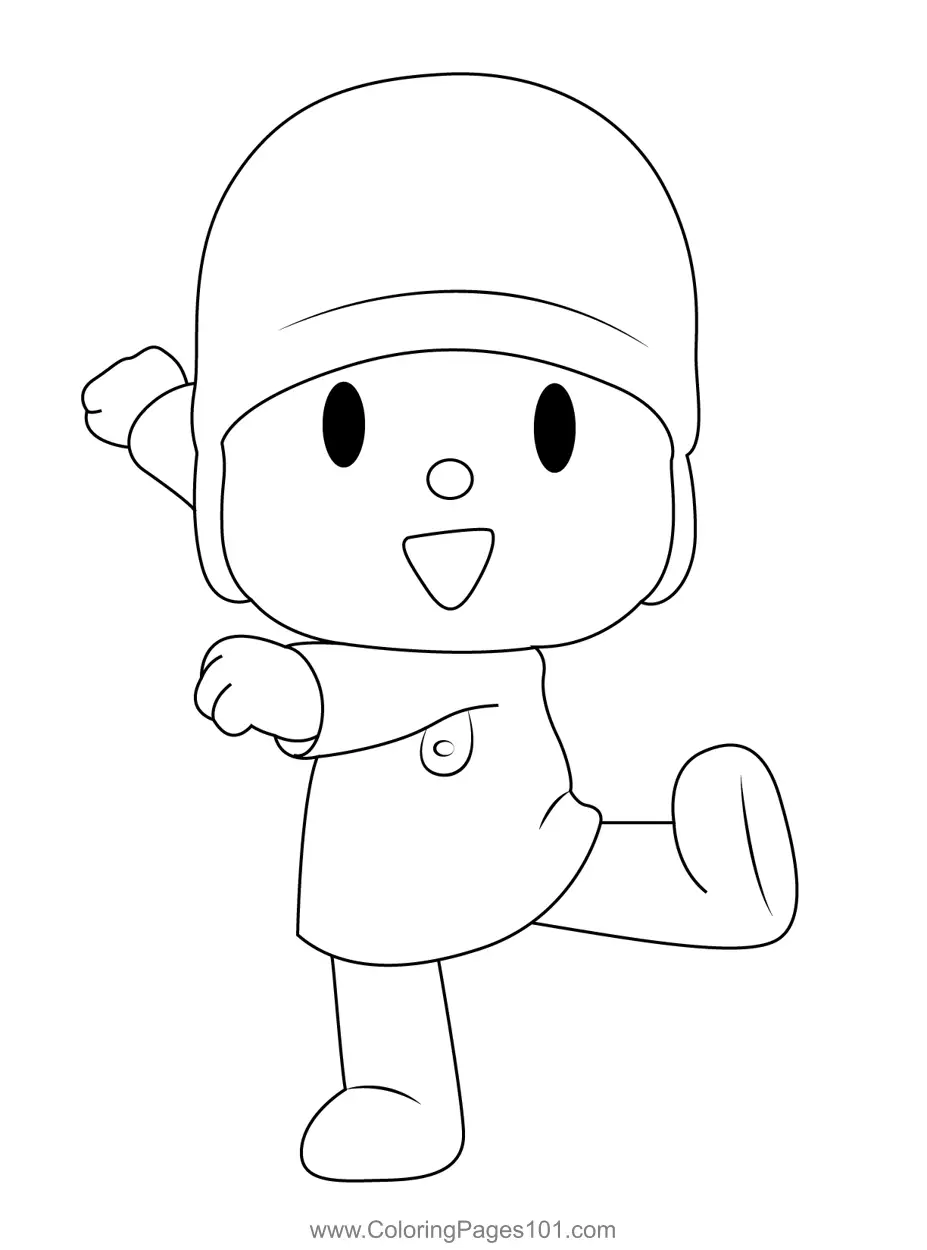 Pocoyo Coloring Pages 10