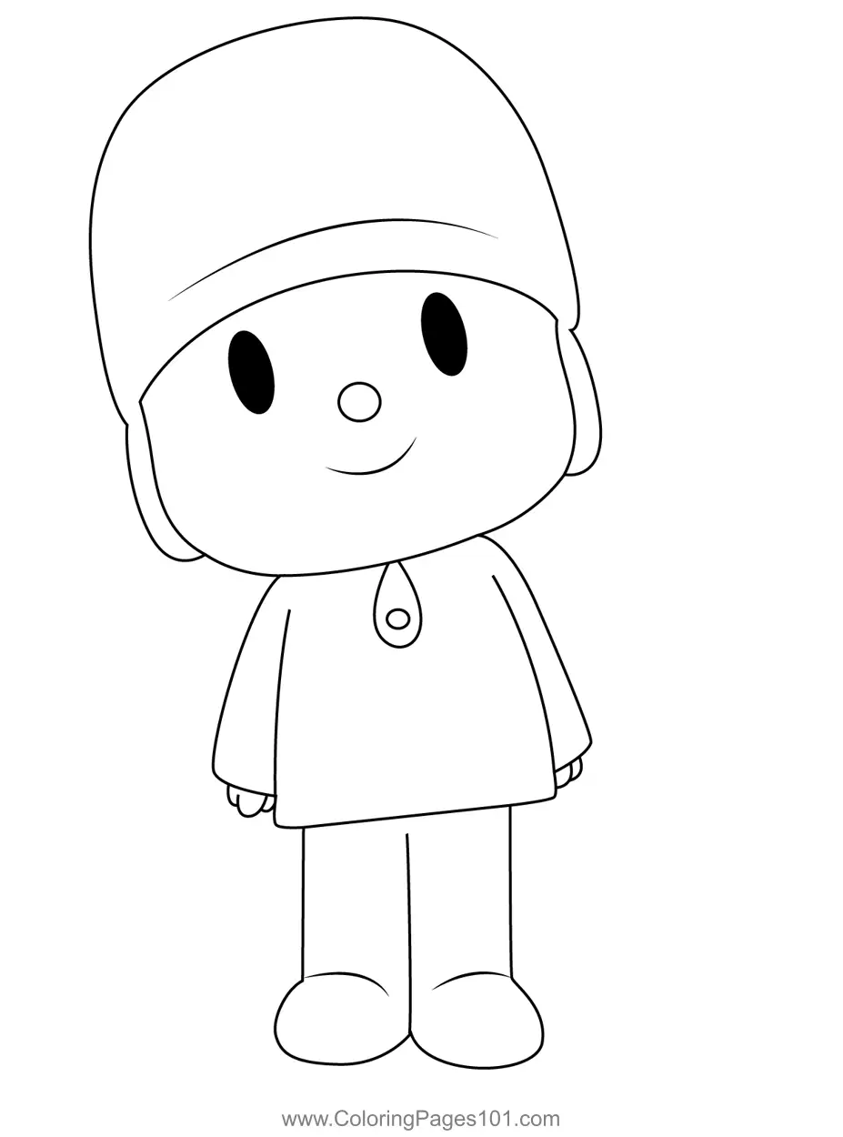 Pocoyo Coloring Pages 2