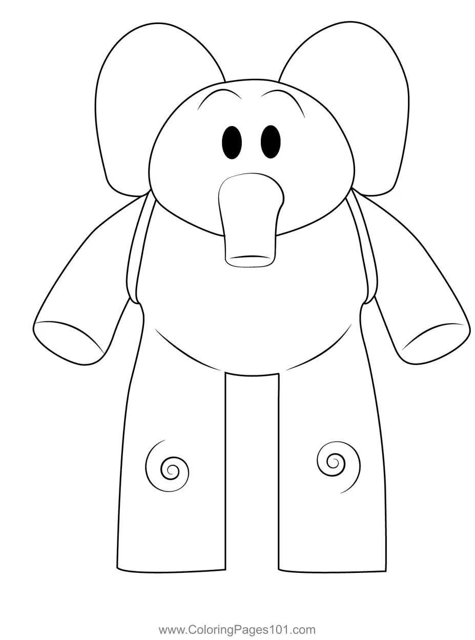 Pocoyo Coloring Pages 9