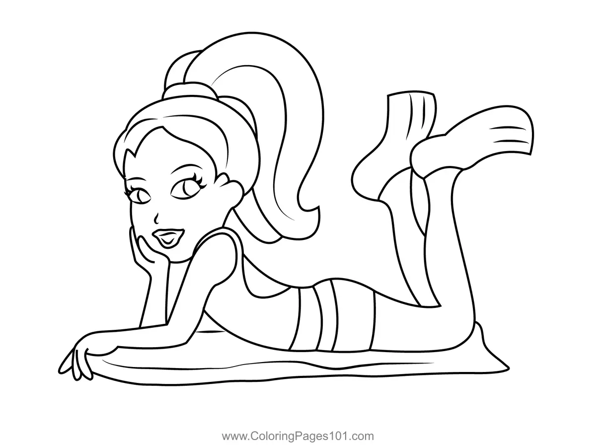 Polly Pocket Coloring Pages 1