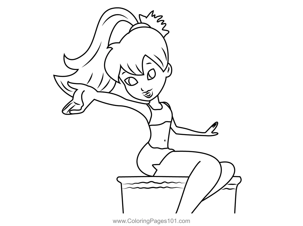 Polly Pocket Coloring Pages 2