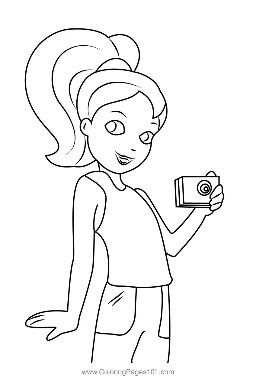 Polly Pocket Coloring Pages 5