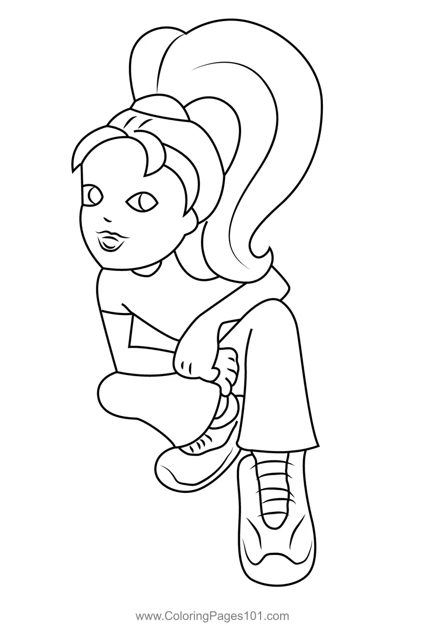 Polly Pocket Coloring Pages 6