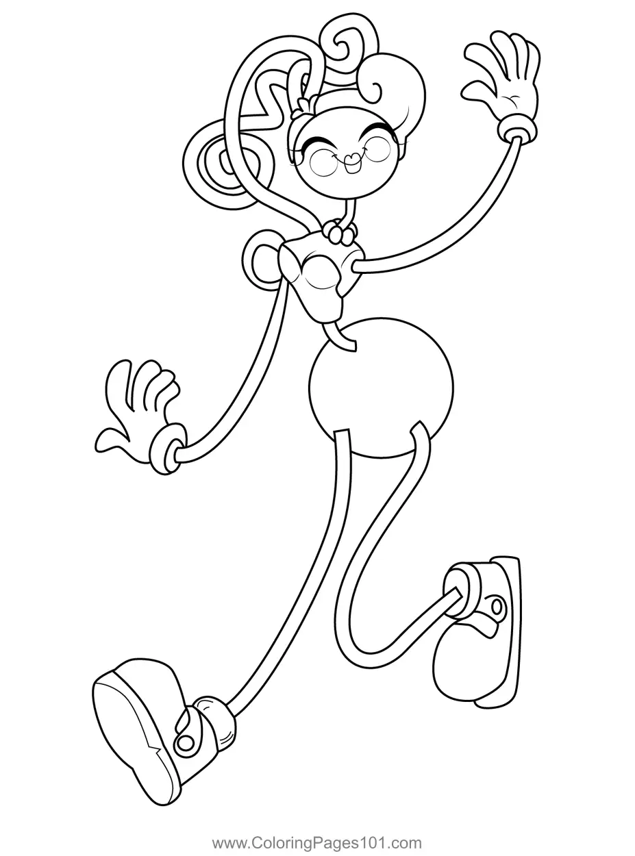 Poppy Playtime Coloring Pages 2