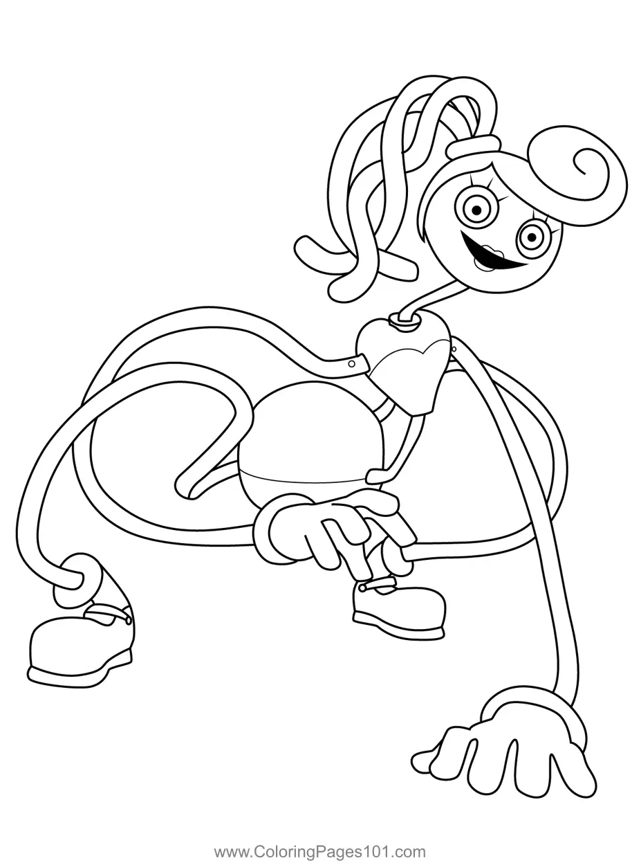 Poppy Playtime Coloring Pages 3