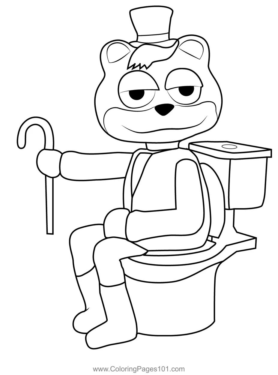 Poppy Playtime Coloring Pages 8