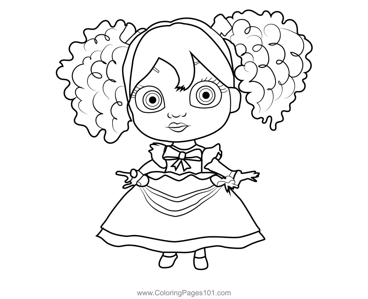 Poppy Playtime Coloring Pages 9