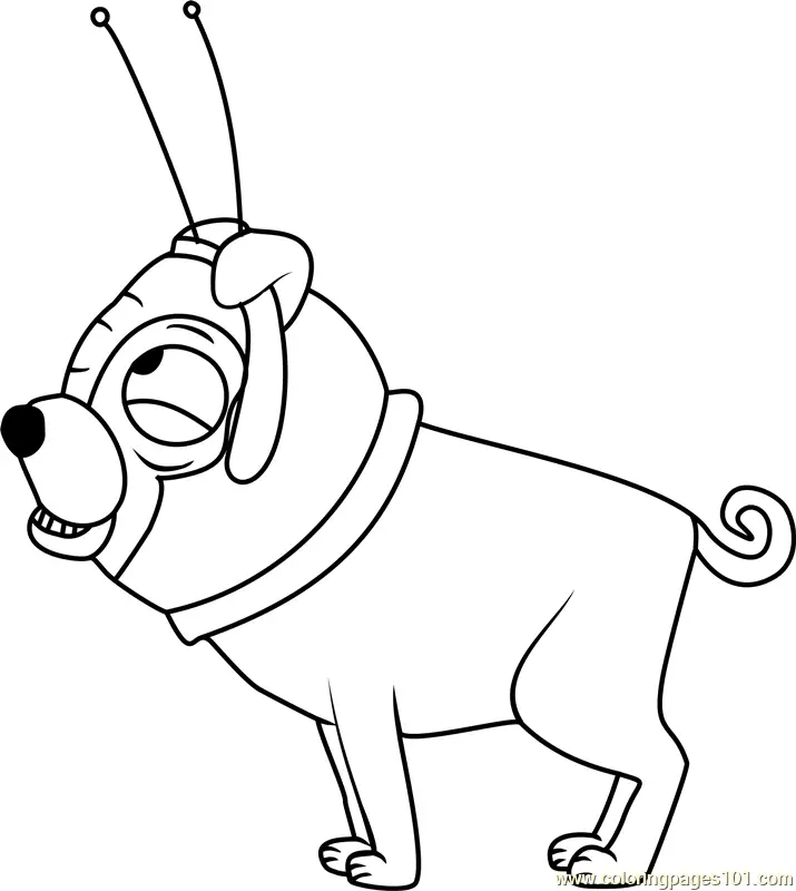 Pound Puppies Coloring Pages 1
