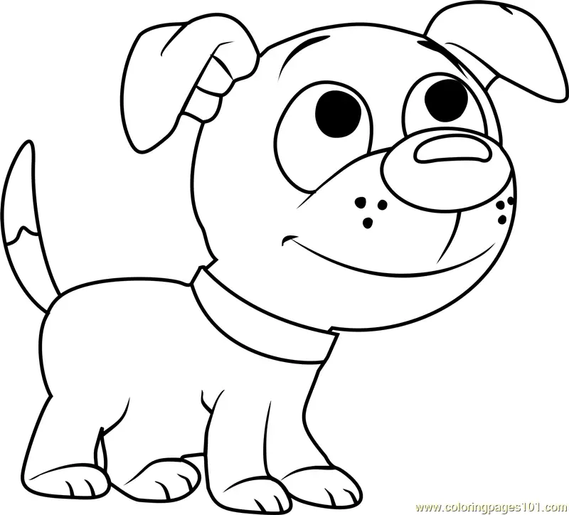 Pound Puppies Coloring Pages 10
