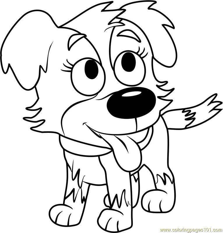 Pound Puppies Coloring Pages 3