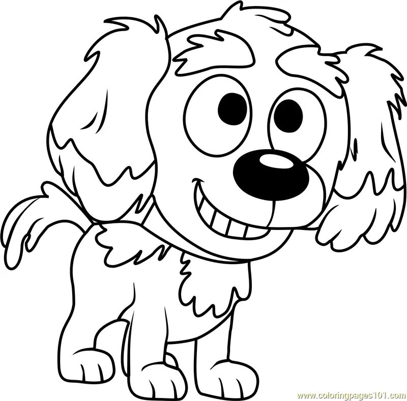 Pound Puppies Coloring Pages 4