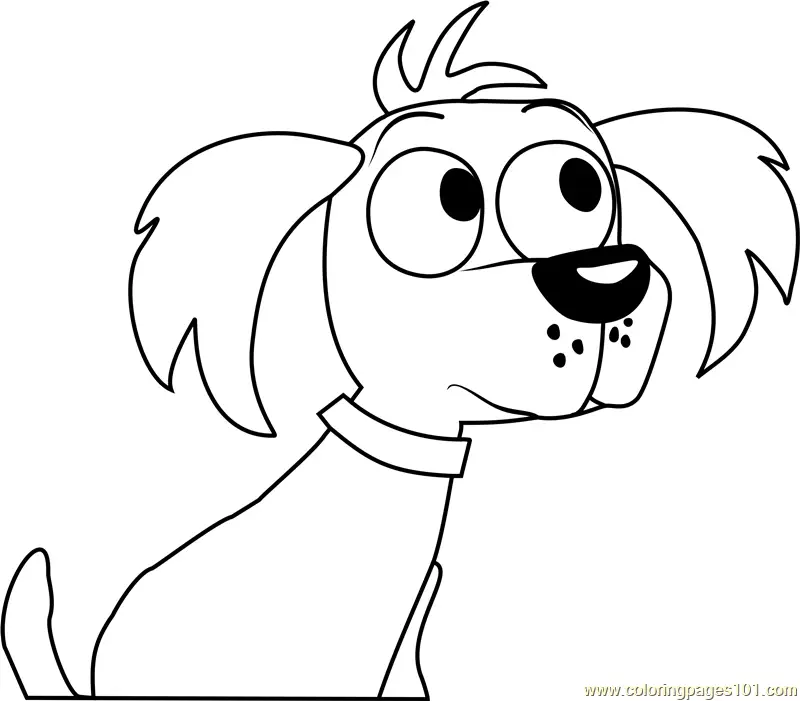 Pound Puppies Coloring Pages 5