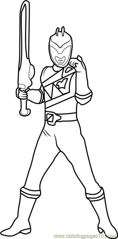Power Rangers Coloring Pages 5