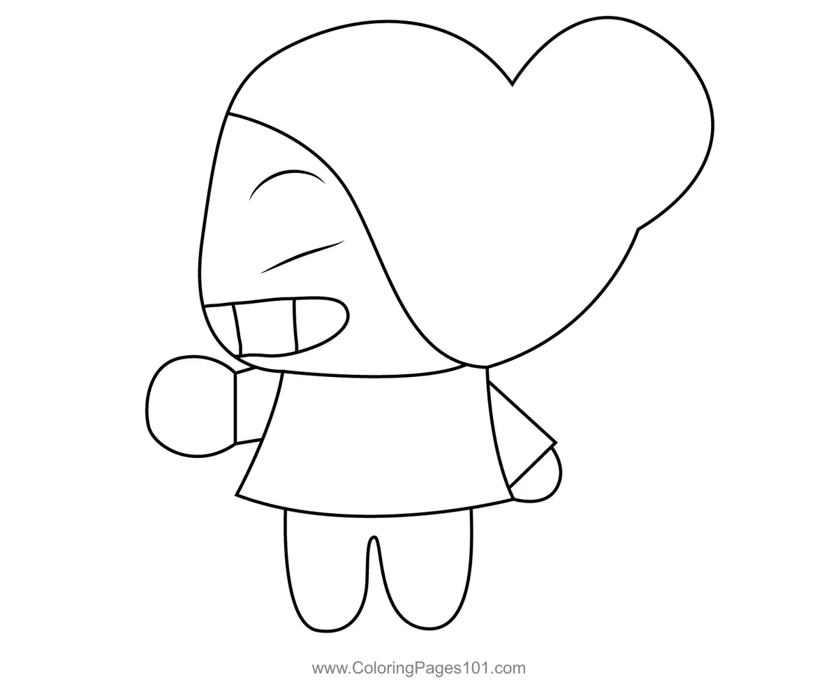 Pucca Coloring Pages 10