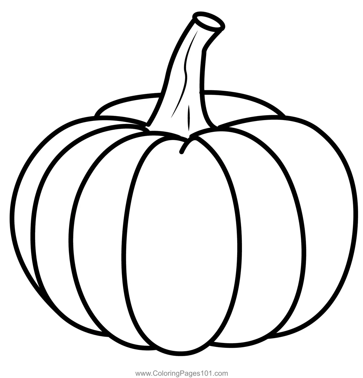 Pumpkin Coloring Pages 2