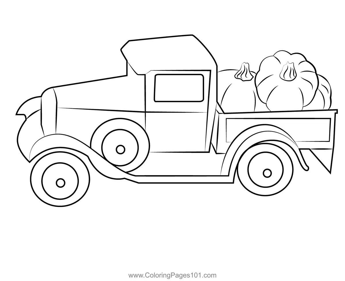 Pumpkins Coloring Pages 1