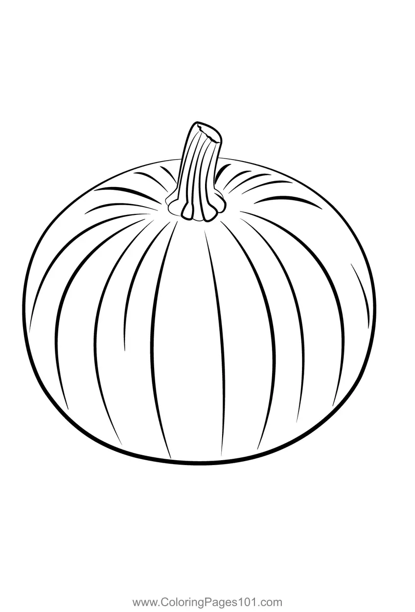 Pumpkins Coloring Pages 6