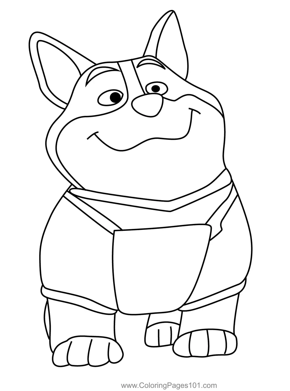 Pupstruction Coloring Pages 5