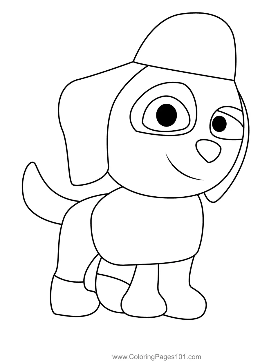 Pupstruction Coloring Pages