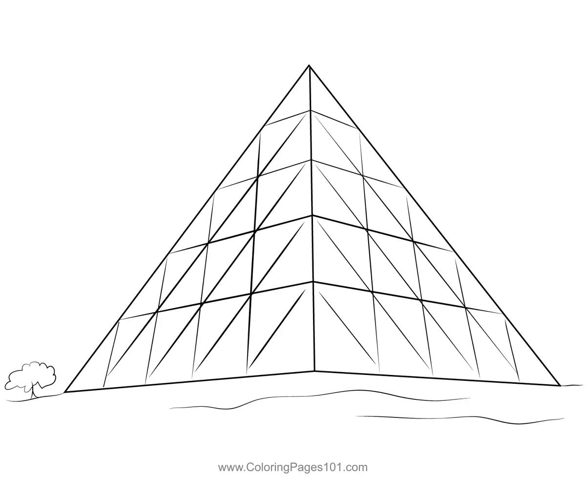Pyramids Coloring Pages 10