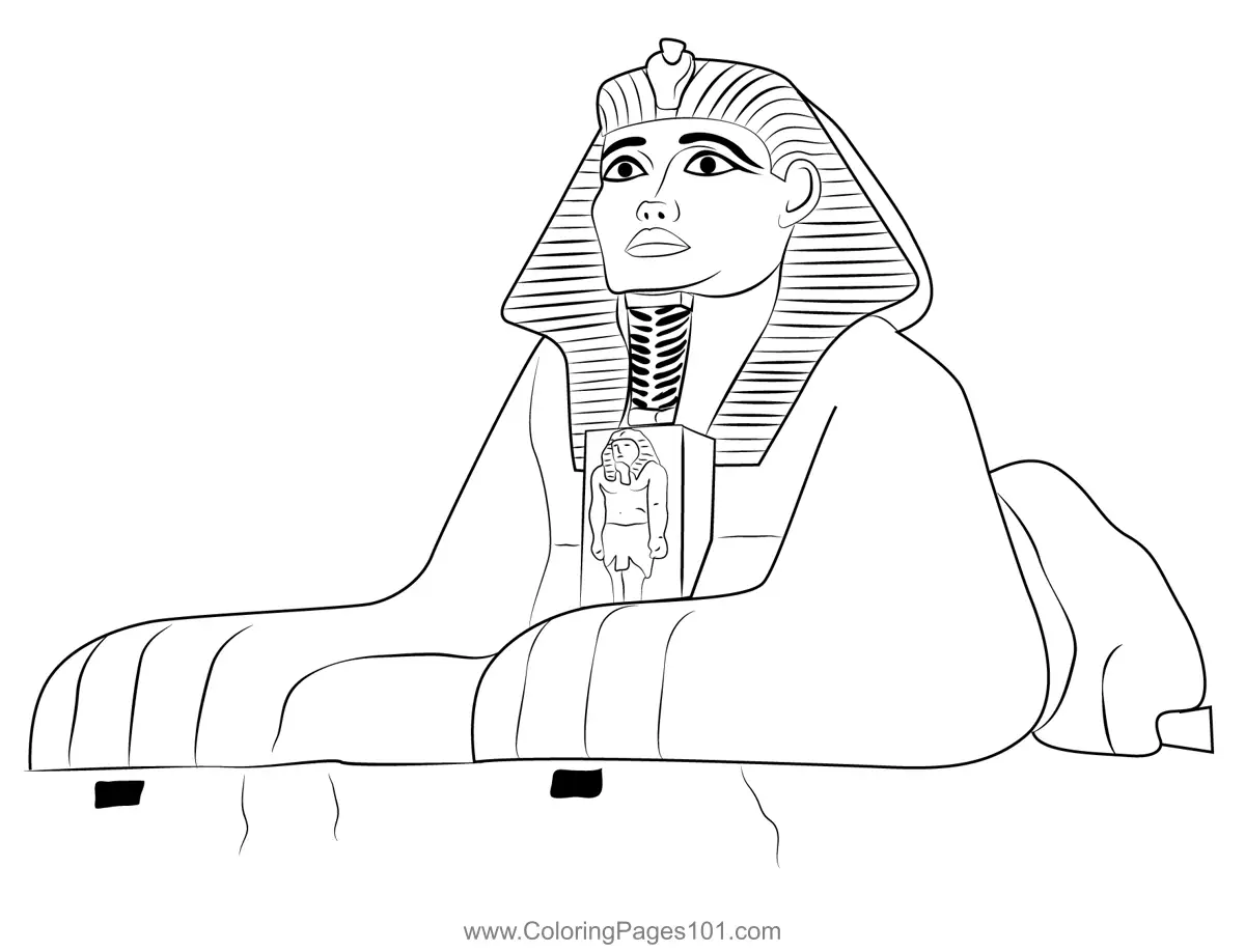 Pyramids Coloring Pages 2