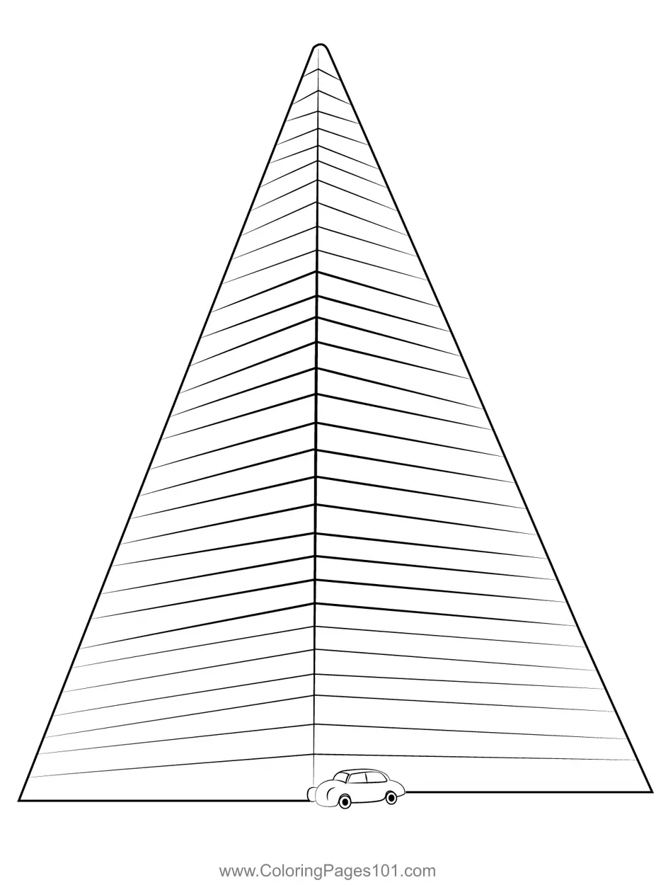 Pyramids Coloring Pages 3
