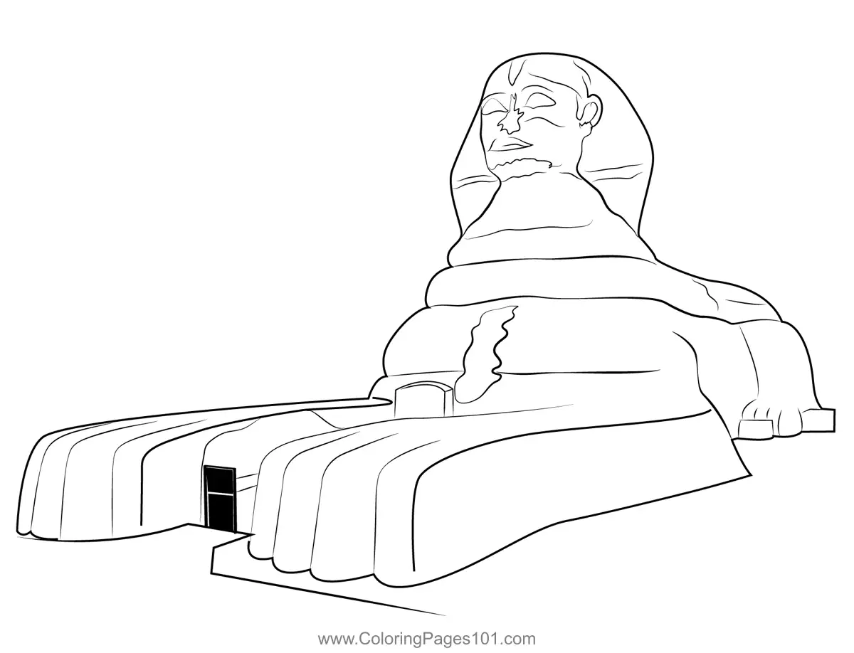 Pyramids Coloring Pages 5