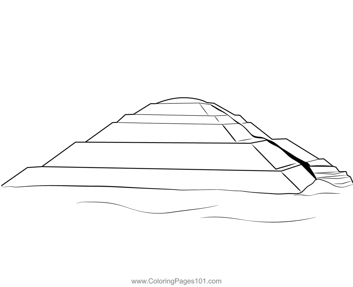 Pyramids Coloring Pages 7