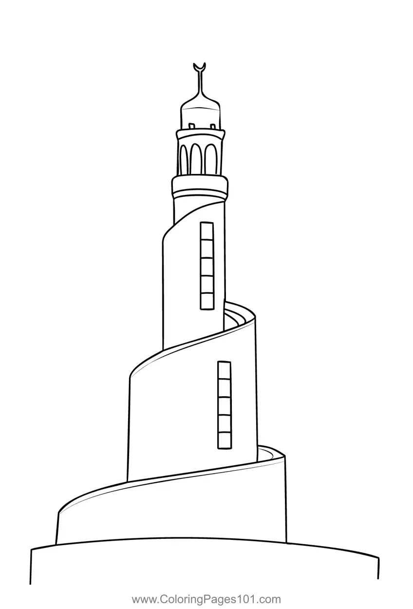 Qatar Coloring Pages 4