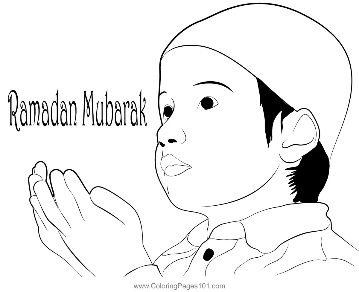 Ramadan Coloring Pages 1