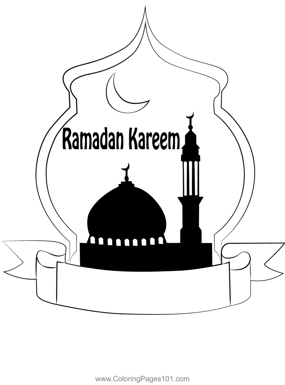 Ramadan Coloring Pages 10