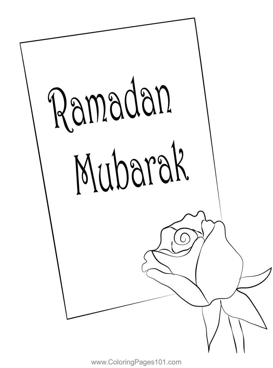 Ramadan Coloring Pages 7