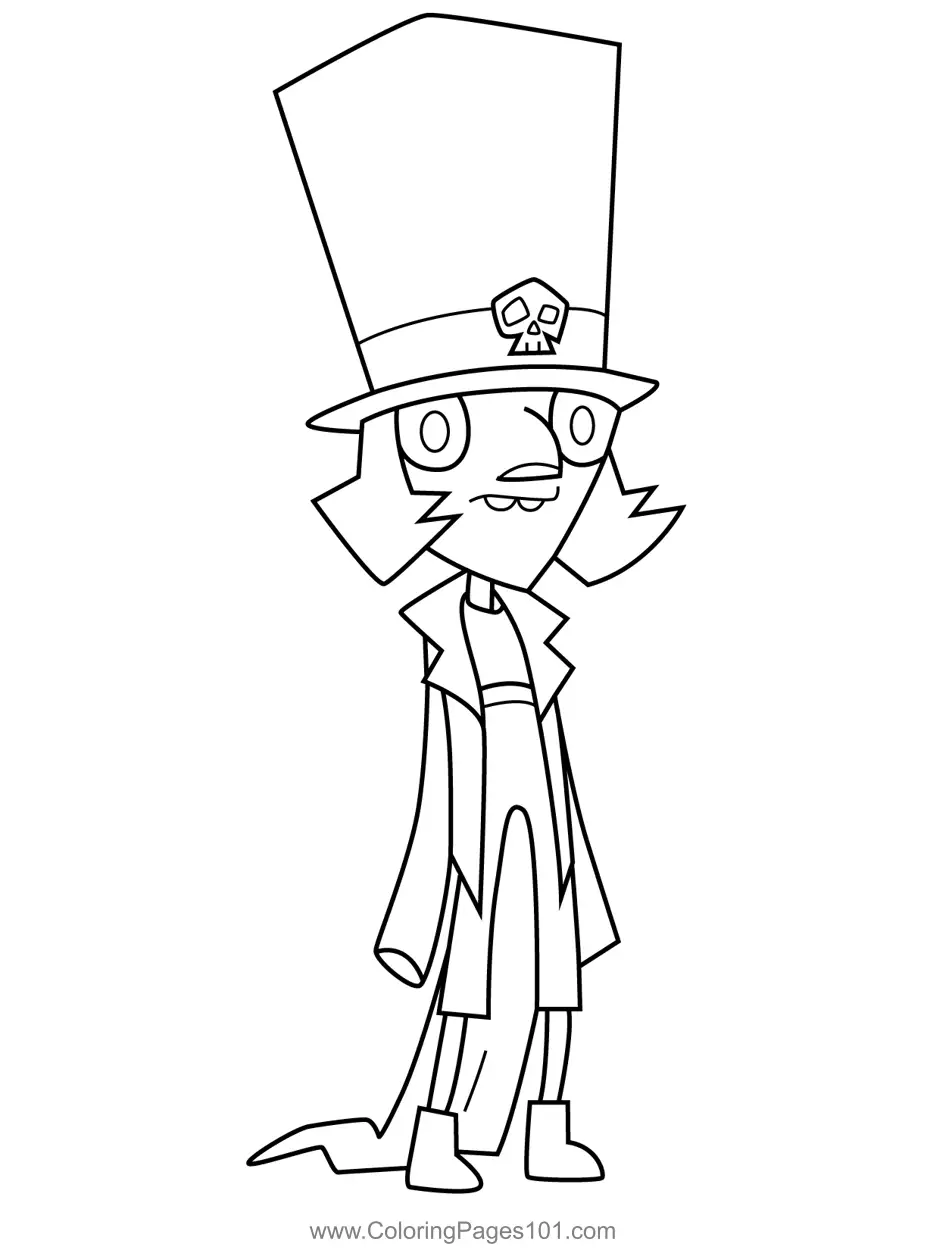 Randy Cunningham 9th Grade Ninja Coloring Pages 1