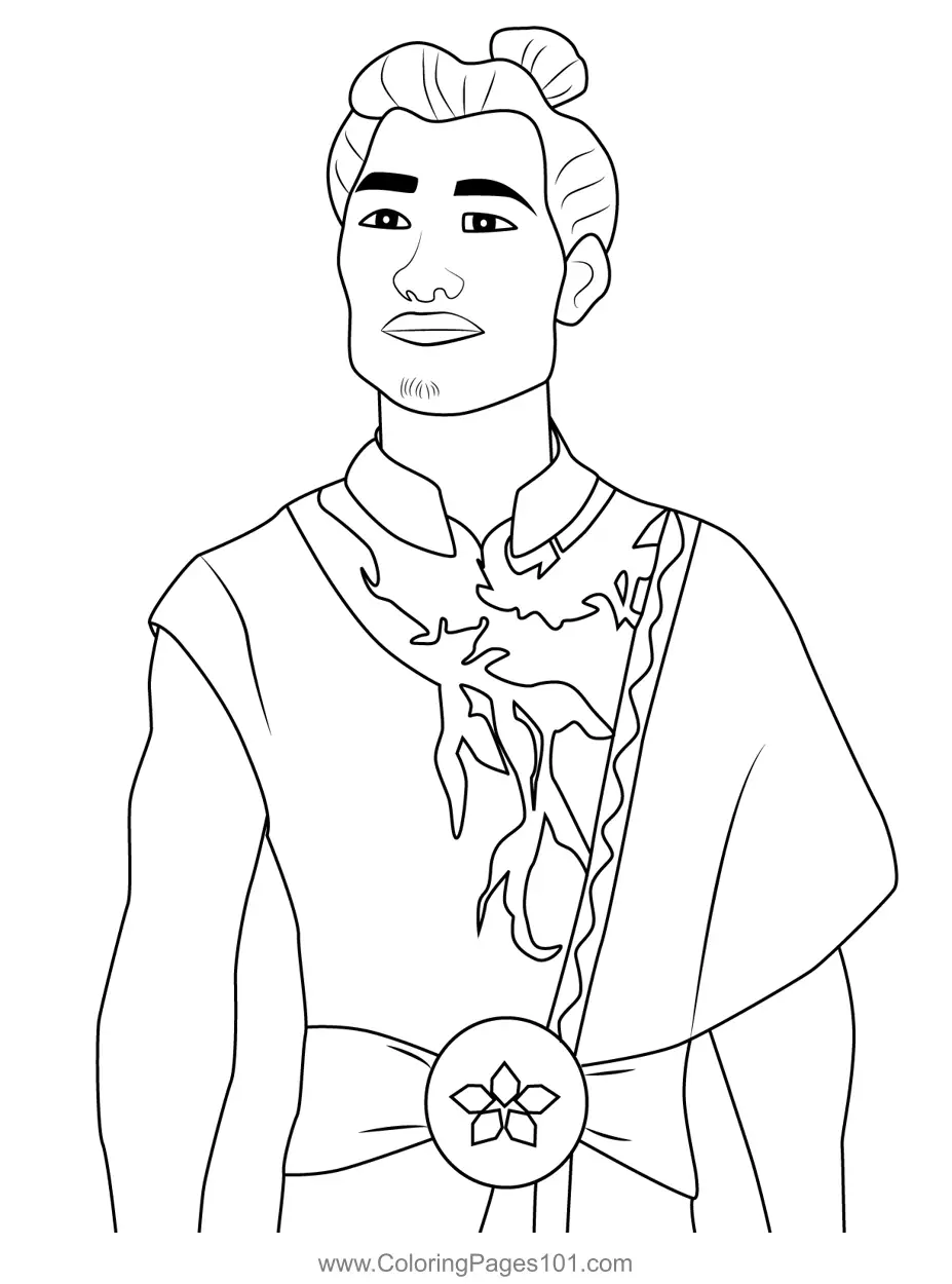 Raya and the Last Dragon Coloring Pages 6