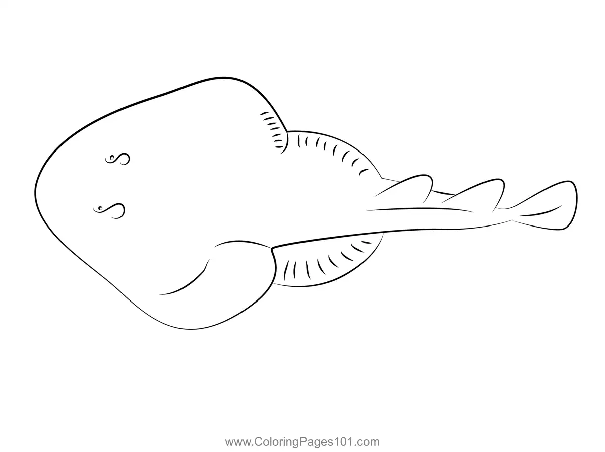 Rays Coloring Pages 10