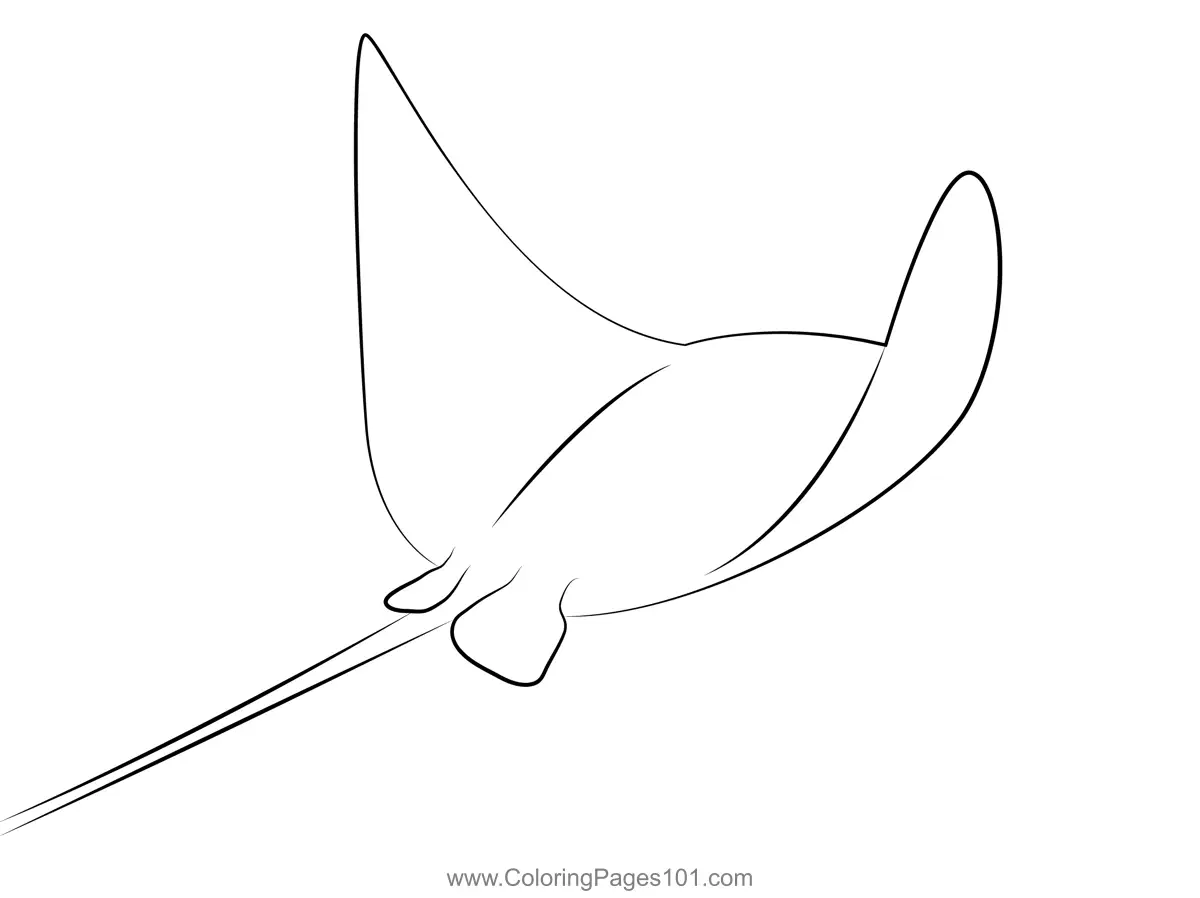 Rays Coloring Pages 3