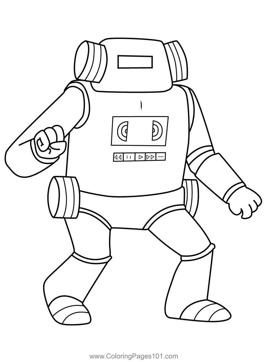 Regular Show Coloring Pages 10