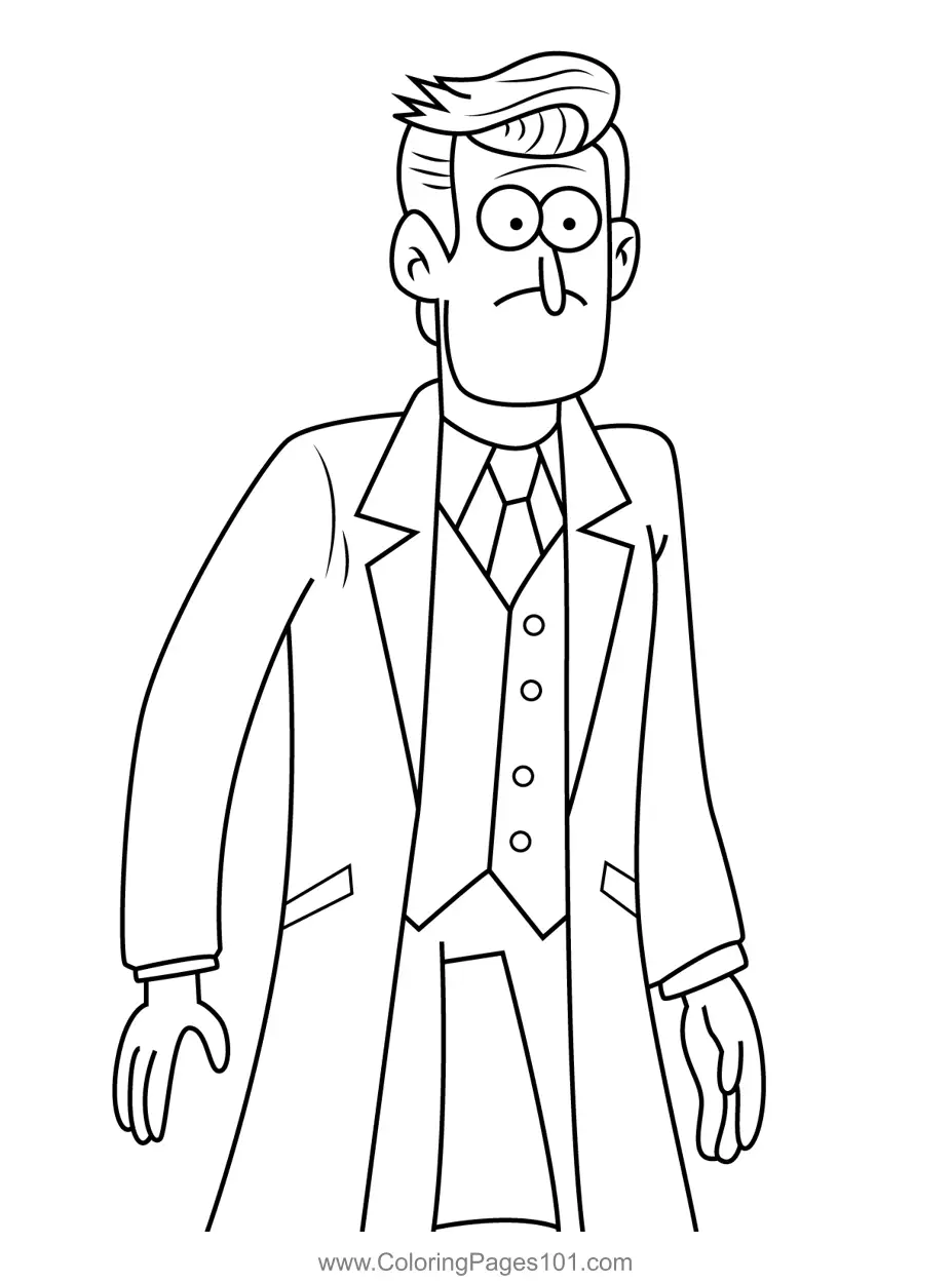 Regular Show Coloring Pages 3