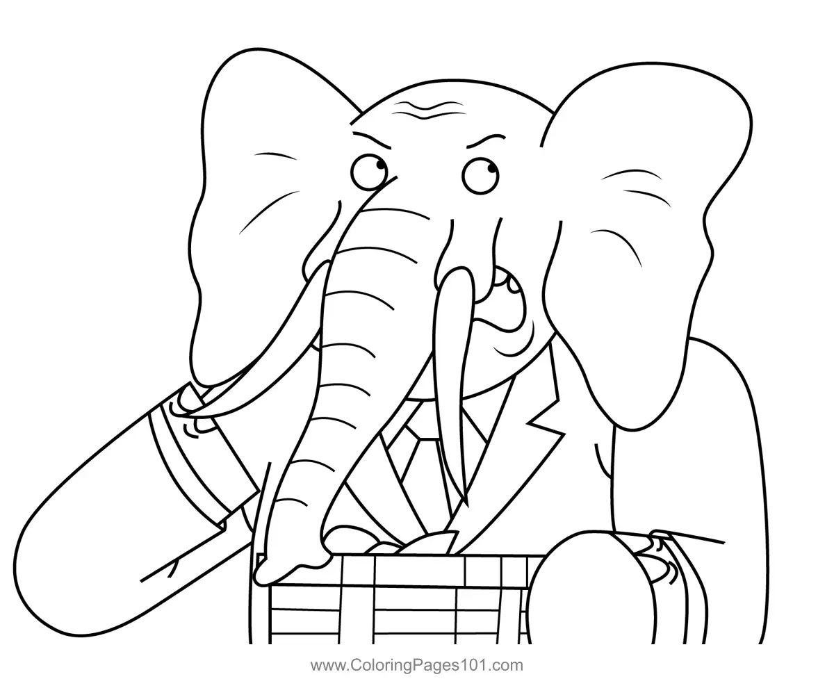 Regular Show Coloring Pages 5