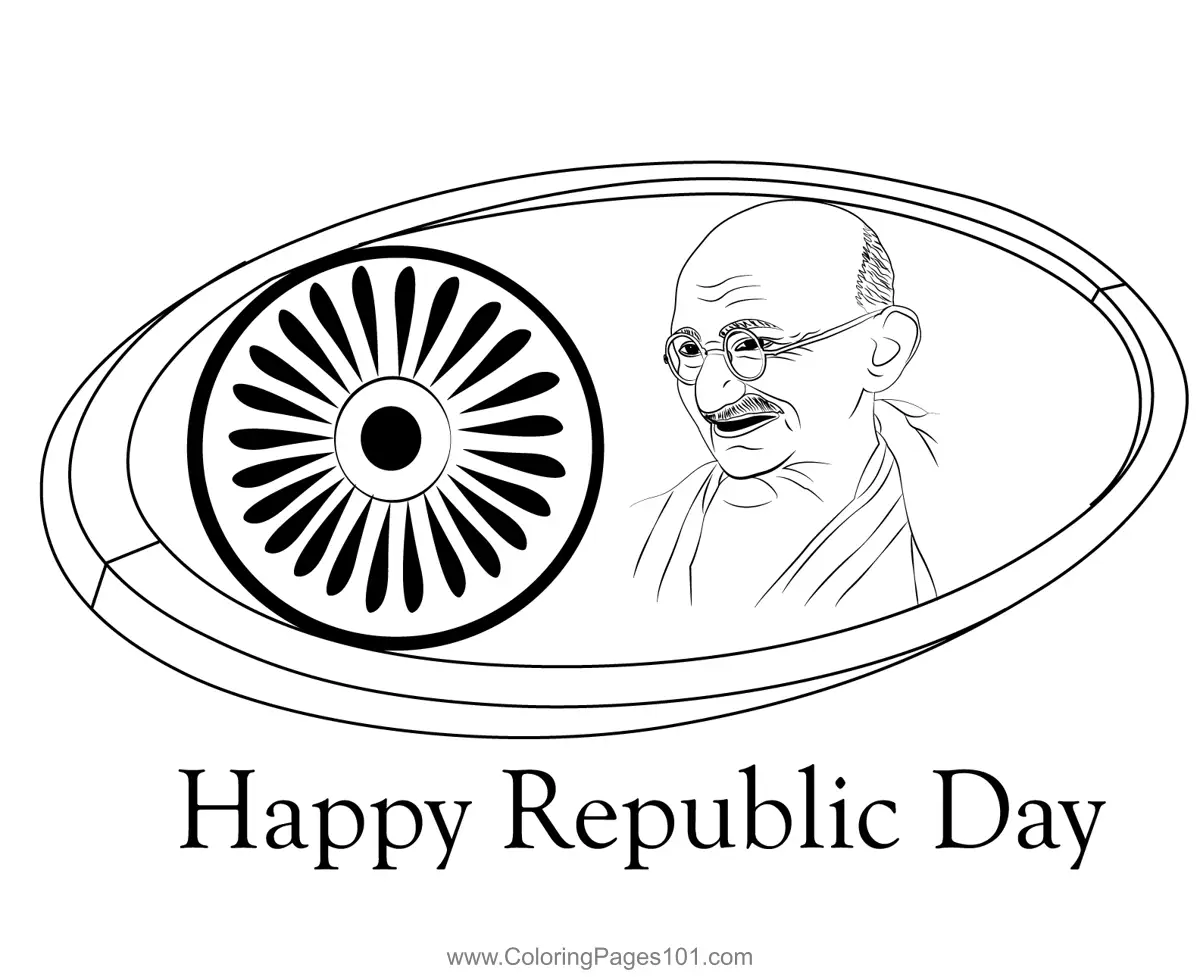 Republic Day - India Coloring Pages 10