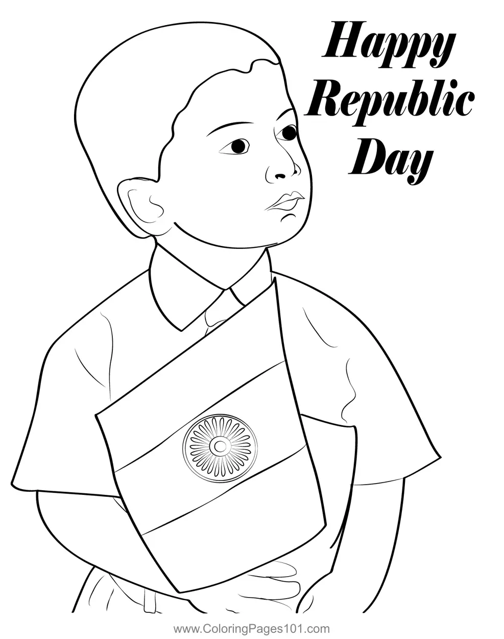 Republic Day - India Coloring Pages 11