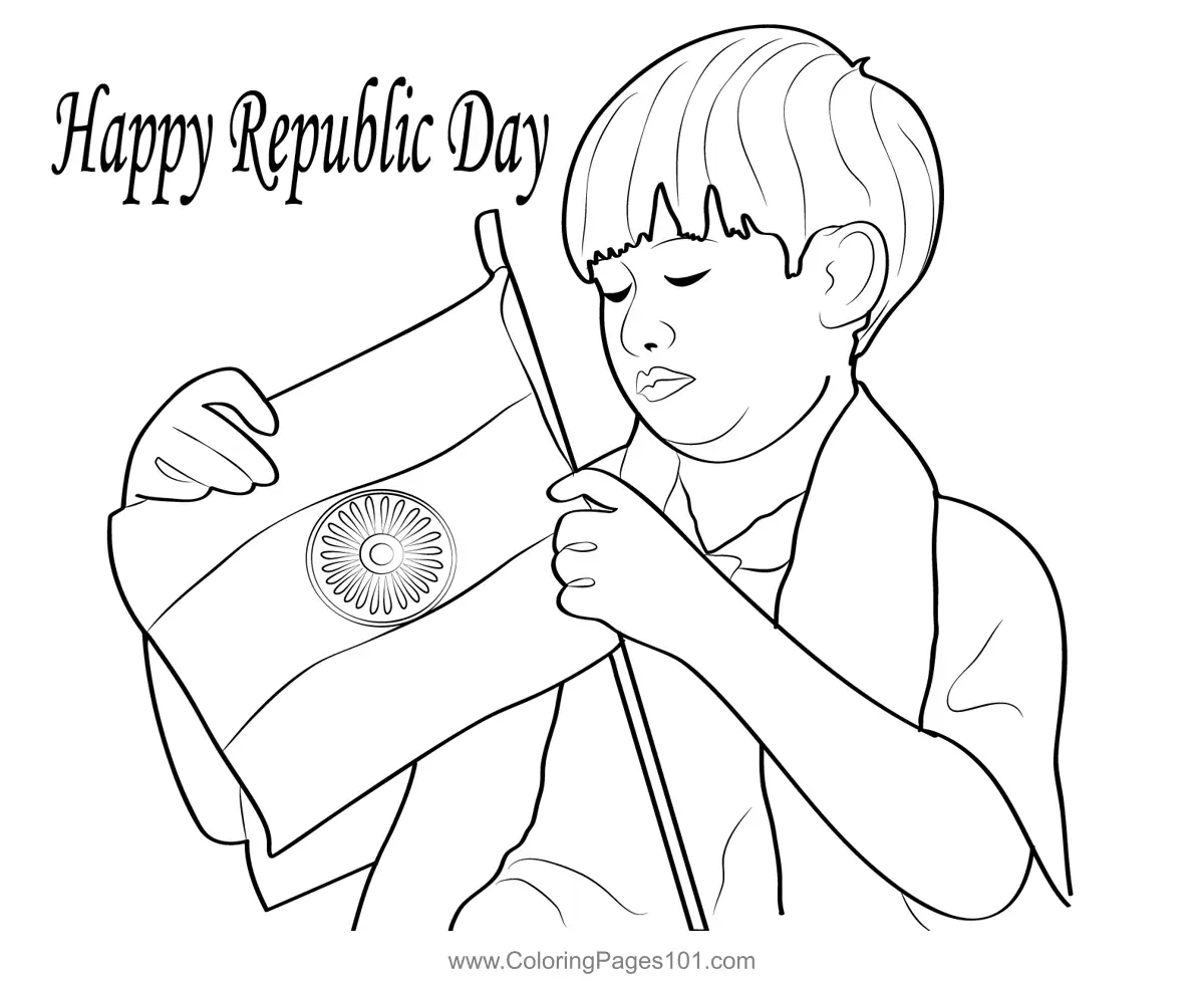 Republic Day - India Coloring Pages 3