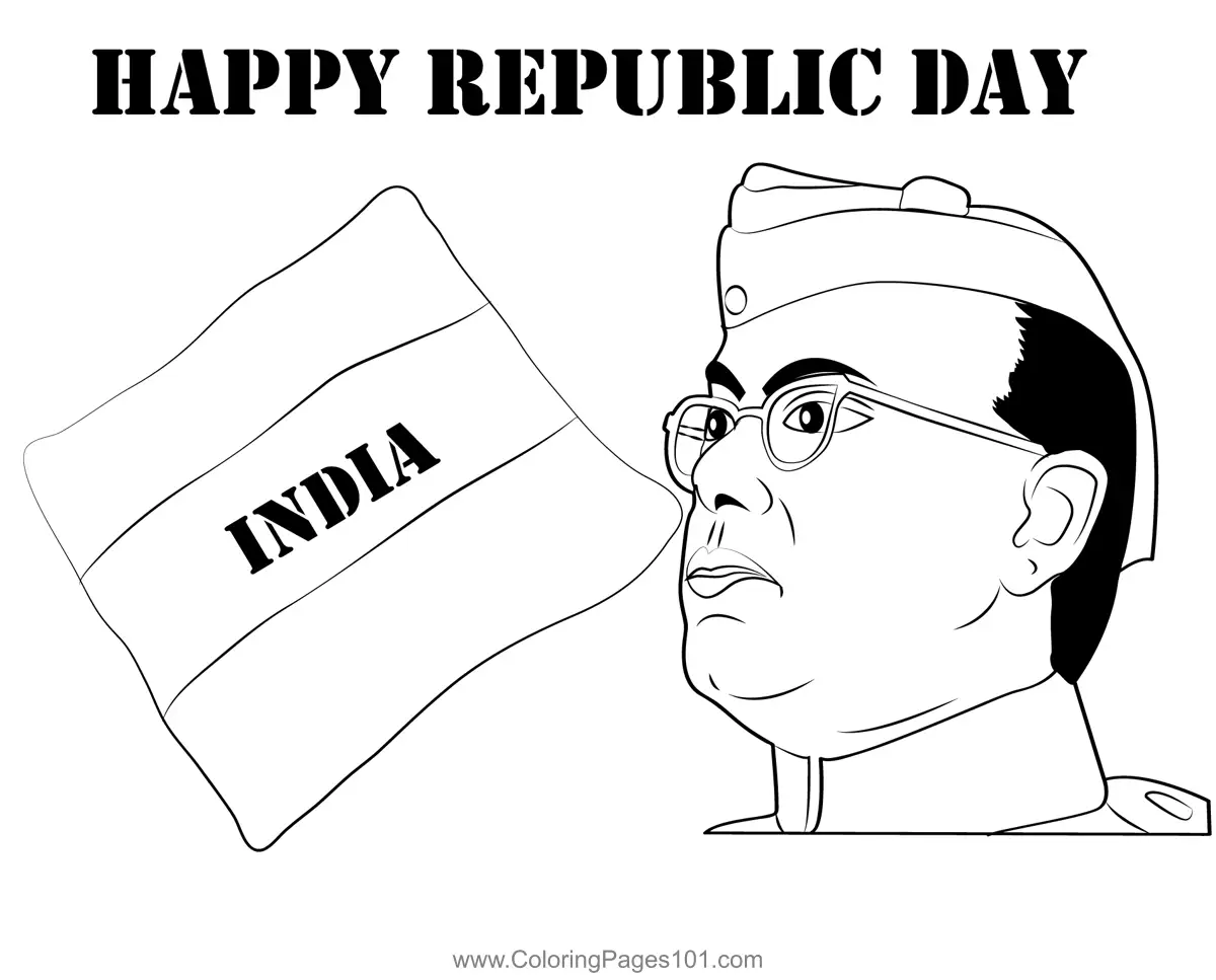 Republic Day - India Coloring Pages 9