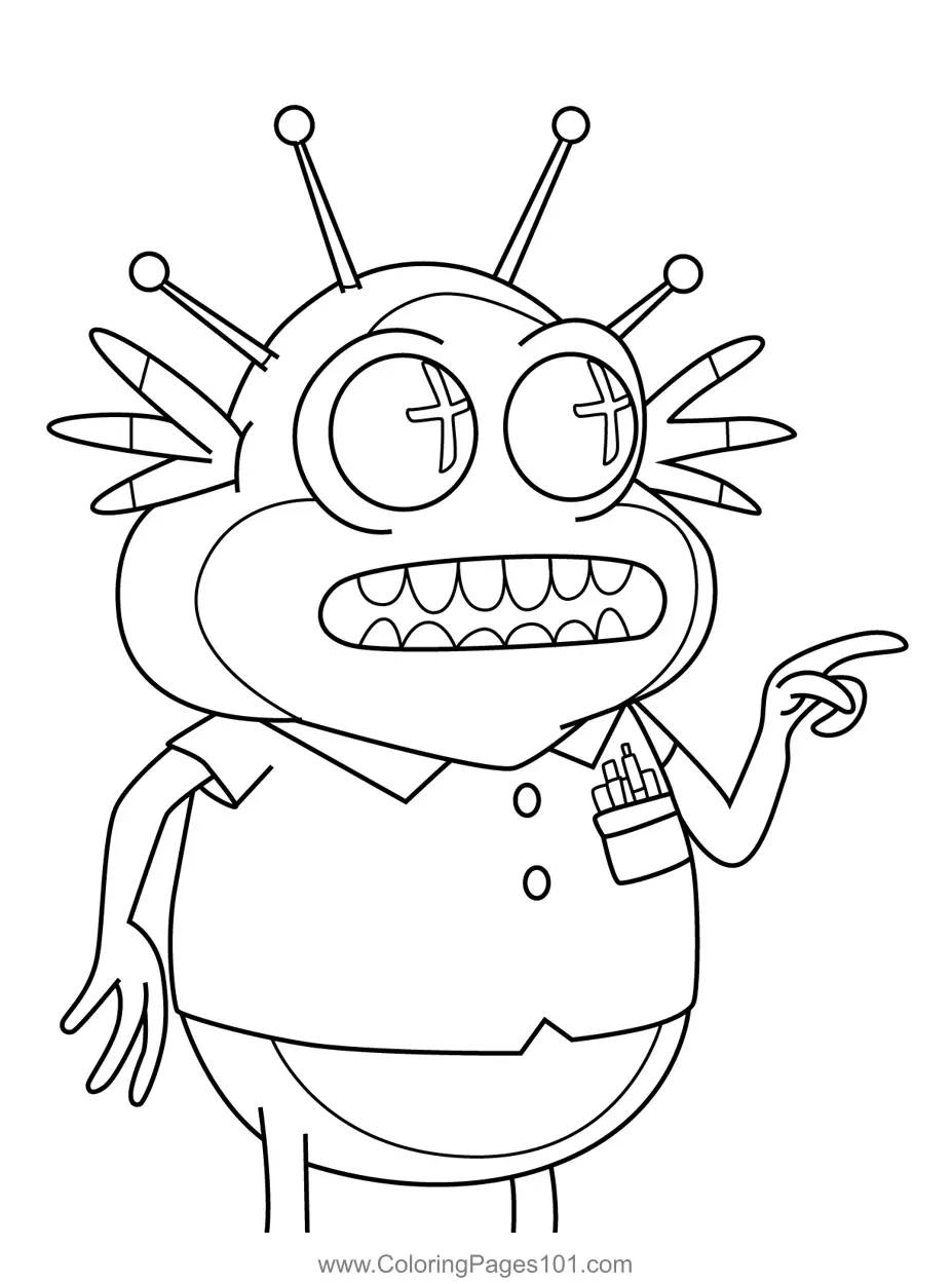 Rick and Morty Coloring Pages 6