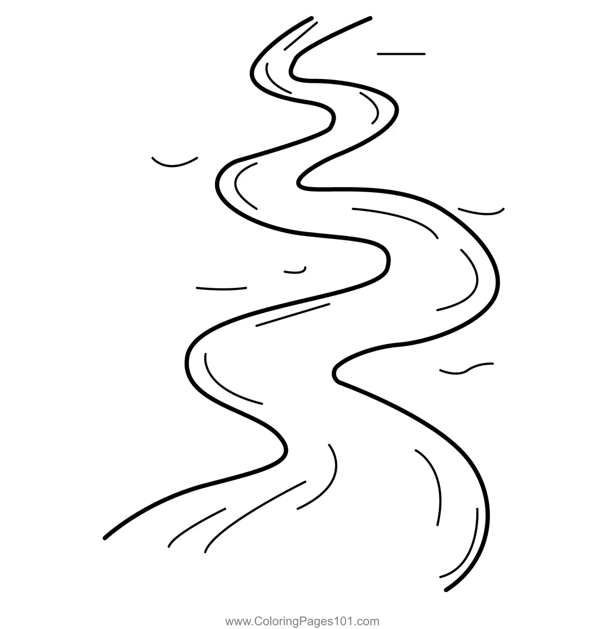 Rivers Coloring Pages