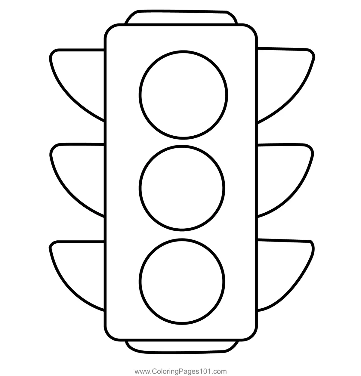 Road Signs Coloring Pages 2