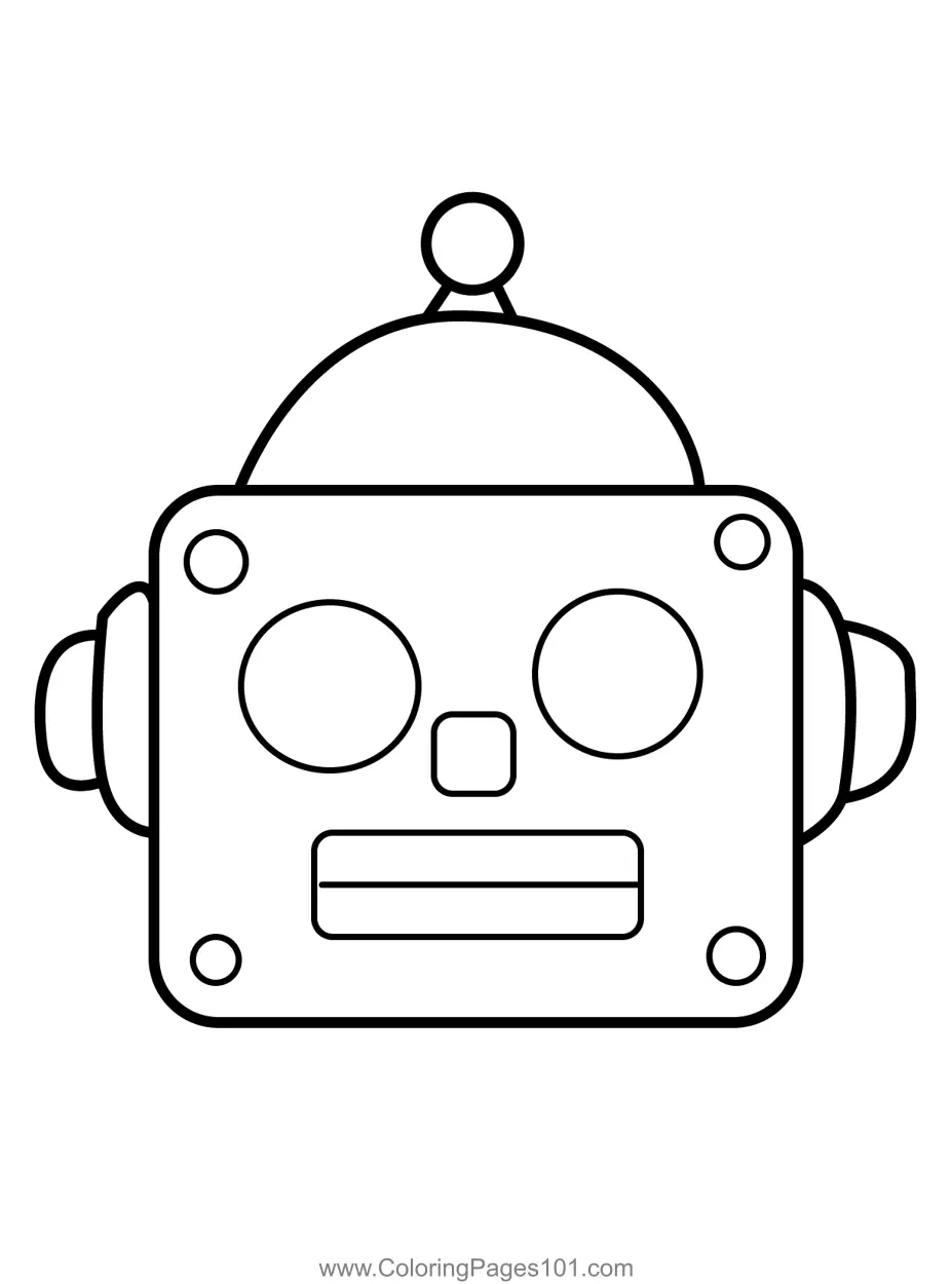 Robots Coloring Pages 3